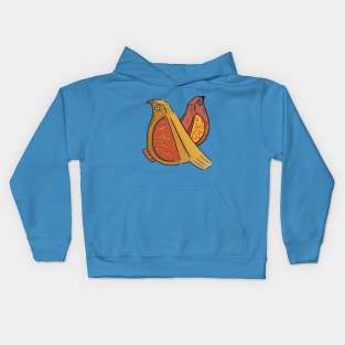 Couple of lovely birds looking for something Kids Hoodie